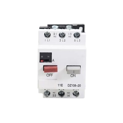 POWTAXBJGD 1Pcs DZ108-20 20A (1-20A) Electronic Starter Protection Electronic Starter Switch Circuit Breaker 3VE1(14-20A)