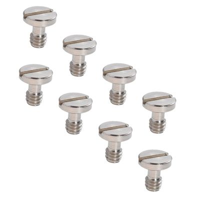 ARTIBETTER 8pcs Camera Tripod Screw Quick Release Plate for Gimbal Fine Workmanship