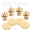 Gadpiparty 4pcs Audio Speaker Isolation Feet Speaker Spikes for Sound Isolation for Amplifiers view 1