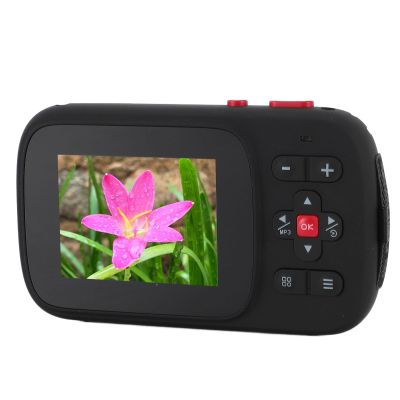 Digital Camera for Beginners, 2.5K 72MP Selfie Camera with MP3 Music Playback, 2.4in1.54in Double Screen 16X Zoom Digital Camera Built in Fill Light for Photography