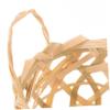 MERRYHAPY 2pcs Handmade Bamboo Lampshade Small Table Lampshades Hand-woven Decorative Ceiling Light Covers view 3