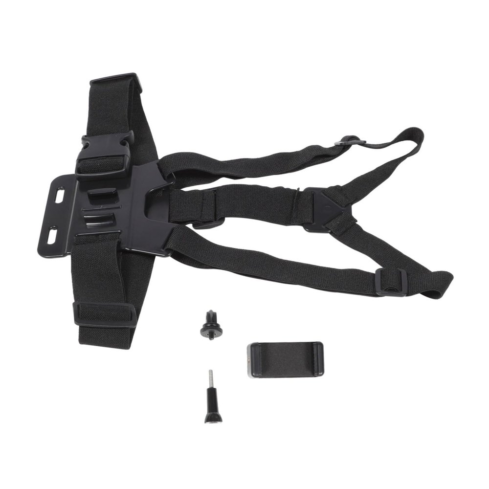 PHENOFICE 1set Adjustable Sports Camera Chest Strap Comfortable Camera for Outdoor Photography Cycling and Travel Stabilizing Fixed Belt and Smartphones