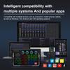 Nuoxiange V88 Live Sound Card for Streaming, Bluetooth Audio Mixer with Voice Changer & Funny Sound Effects - Portable Mini DJ Board for Kids, Gaming, Karaoke, TikTok - Great Beginner Gift view 3