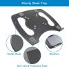 QERPON Laptop Attachment DML1 | Silver Desk Mount Support Tray for Laptop/Tablet/ | VESA 75/100 | 8kg Capacity view 2