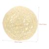 ULDIGI Rattan Chandelier Shade Boho Home Decor Ceiling Light Accessory for Girls Lamp Cover view 2