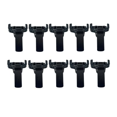 Fascinatacc 10 Pack PMLN7732A PMLN7732 Universal Holster Carry Holder Case with Belt Clip for APX6000XE APX7000XE APX8000XE SRX2200 Two Way Radio Black