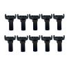 Fascinatacc 10 Pack PMLN7732A PMLN7732 Universal Holster Carry Holder Case with Belt Clip for APX6000XE APX7000XE APX8000XE SRX2200 Two Way Radio Black view 1