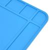 Heat Silicone Pad for Phone Computer Maintenance, Thermal Insulation, Carry Box, Parts Grooves, anti Static Texture, Easy Repairs (TE-508) view 2