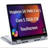 Dell Inspiron 14 7440 2-in-1 Laptop (14" FHD+ Touchscreen, Intel Core 5 120U (> i7-1355U), 32GB DDR5, 1TB SSD), for Creator, Designer, 10-Hr Long Battery Life, Backlit, Win 11 Pro w/ AI Copilot view 1