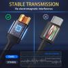 10K 8K HDMI Cable 8FT 2-Pack Ultra HD Cable High-Speed Lead 48Gbps, HDMI Braided Cables (8K@60Hz 7680x4320, 4K@120Hz) Supports Dynamic HDR 10 eARC, Dolby Atmos Compatible with Roku TV/PS5/HDTV view 3