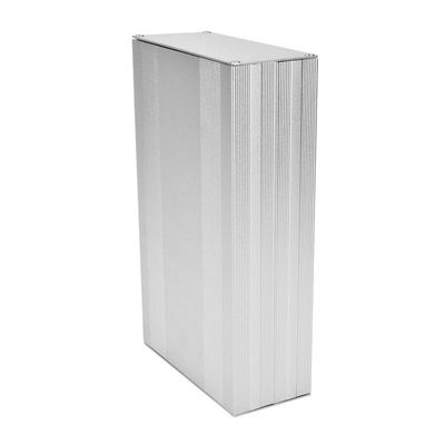 68 x 145 x 250mm Aluminum Alloy Case Sandblast Oxidized Silver Enclosure Box with Excellent Heat Dissipation and Shielding Performance for Decoders, Controllers, DIY, etc.