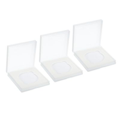 PATIKIL 67mm Lens Filter Case, 3pcs Camera Filter Case Portable Lens Filter Box Water Resistant Dustproof Plastic for Photography Filter Storage