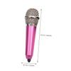Alasum Portable Mini Wireless Microphone for Phone Pc Lightweight Handheld Karaoke Device with Dynamic Sound for Singing Chatting and Recording view 4