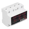 CHLT 615 Single Phase Energy Meter Tester AC 110V 100A Electricity with Voltmeter Ammeter Wattmeter kWh Frequency Measurement view 2