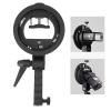 Handheld Grip S Type Bracket, S Type Bracket Portable Foldable Flexible Adjustment Stable for Flash view 4