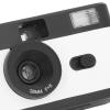 35MM Film Camera, Reusable Lightweight Vintage Camera Built in Flash with 28MM F/8 Lens 1/120s Shutter Speed (Black White) view 4