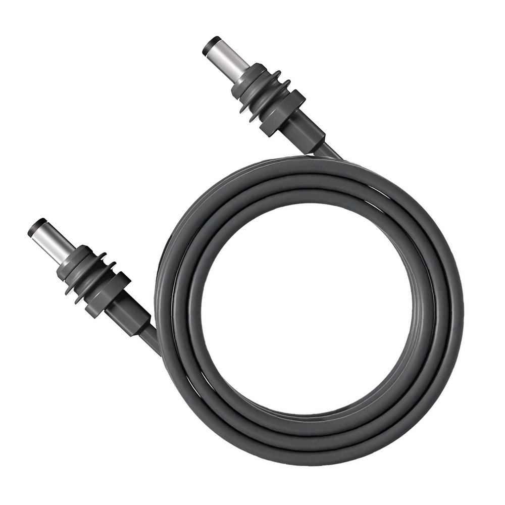 Marhynchus Rectangular Satellite DC Power Cable, Replacement Cord for Mini with Capability, Gray 49.2ft, IP68, 18AWG Wire Rubber and Copper Material,