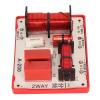2 Way Audio Speaker Crossover, Music 180W High Power Convenient Treble Bass Frequency Divider for DIY Speaker view 2