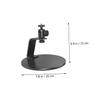 ARTIBETTER Adjustable Projector Stand Aluminum Gimbal Portable Desktop Mount for Home Theater Office and Classroom Use Stable Base Non- Pad view 2