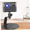 ARTIBETTER Adjustable Projector Stand Aluminum Gimbal Portable Desktop Mount for Home Theater Office and Classroom Use Stable Base Non- Pad view 3