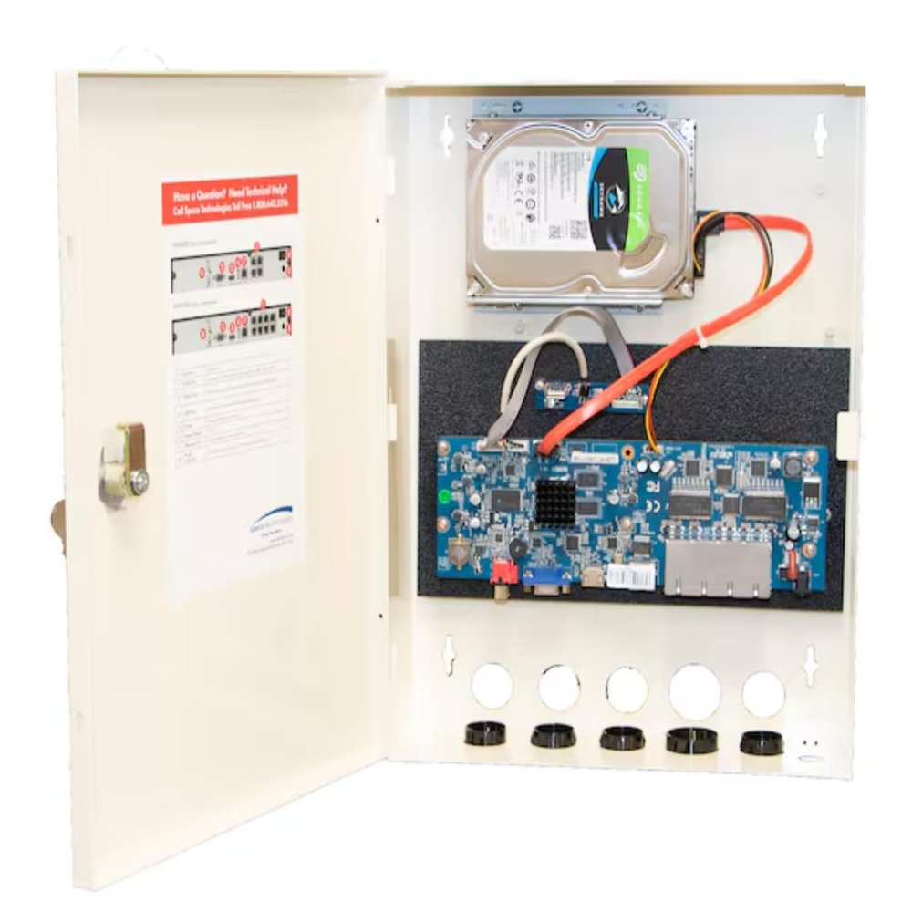 Speco N8WNRL 8-Channel NVR with Built-in PoE Ports (4, TB)