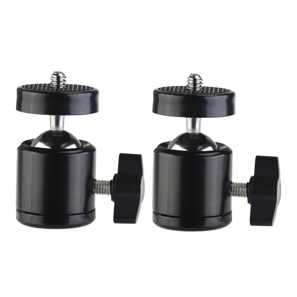 ULDIGI 2pcs Tripod Adapter for Light Stands Hot Shoe Mount for Cameras Photography Equipment Swivel Design for Easy Orientation