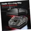 Alasum 1pc Bendable USB Microphone RGB Lighting Drive Mini Mic for Video Conference and Voice Chat Noise Desktop Mic for Home Office Use Black view 4