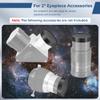 Alstar 5 Pcs Dust Caps for Eyepiece, Barlow Lens, Diagonal & Accessories - M48 X 0.75 Telescope Protection view 3