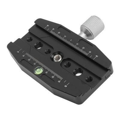 Camera Quick Release Clamp, Tripod Quick Release Clamp, Nonslip Lock, Accuracy Scale for Camera