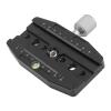 Camera Quick Release Clamp, Tripod Quick Release Clamp, Nonslip Lock, Accuracy Scale for Camera view 1
