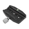Camera Quick Release Clamp, Tripod Quick Release Clamp, Nonslip Lock, Accuracy Scale for Camera view 3