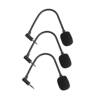 CORHAD 3pcs Microphone Computer Small Clip Microphone Mono Channels Stereo Safe Material
