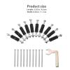 JECOMPRIS 10pcs Type Back Box Patcher Pan Head Screws Electrical Junction Box Repair Kit view 2