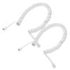 KONTONTY 2pcs Coiled Telephone Cord Durable Phone Accessory for Landline Use Sound Quality Soft Design Replacement for Old Worn Cords view 1