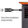 Argzm USB Sound Card with Virtual 7.1 Surround Sound for PC Gaming Gamers USB External Sound Adapter Quick Installs view 2