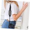 Uonlytech Camera Shoulder Strap Card Storage Bag Comfortable Neck Lanyard for Camcorders and Photography Gear Pu Design view 3
