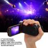 4k Camcorder, Podcast Camera, 4k Video Camera Portable Full HD 48mp Camcorder with 2.7 in 270 Rotating LCD, 16x Digital Zoom, USB and Flash Connectivity - for Travel and (Red) view 3