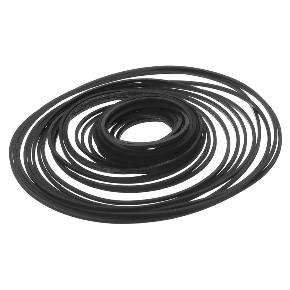 ifundom 90pcs Cassette Rubber Belts for and Belt Driven Audio Cassette Tape Storage Replacement