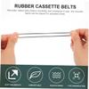 ifundom 90pcs Cassette Rubber Belts for and Belt Driven Audio Cassette Tape Storage Replacement view 2