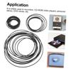 ifundom 90pcs Cassette Rubber Belts for and Belt Driven Audio Cassette Tape Storage Replacement view 4