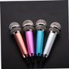 Alasum 2pcs Mini Microphone for Phone Recording Podcast Recording Microphone Random Style view 2