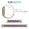 Amzpas Stainless Steel Mesh Wristband with Magnet Clasp for Fitbit Charge 6 / Charge 5 Bands for Women Men, Colorful, One Size view 3
