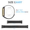 Amzpas bands for Fitbit Charge 6 Bands for Women Men, Stainless Steel Mesh Wristband with Magnet Clasp for Fitbit Charge 6 / Fitbit Charge 5 (Black) view 3