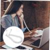 CIYODO 2pcs Coiled Telephone Cord for Landline Durable and Flexible Design for Communication Replacement for Office and Home Use view 3