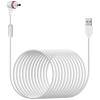 Brass Power Extension Cord Long Charging Cable Upgrades For Camera Systems Enhances Camera Positioning & Usability view 1