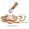 Anti-Slip Clothesline Rope with Hooks for Outdoor Camping view 2