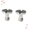 CAXUSD 5pcs Flat Head Quick Release Camera Gimbal Screw Adapter for DSLR Tripod Light Stand Durable Easy to Install Professional Photography view 4