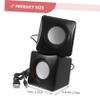 ARTIBETTER Cute Mini USB Speaker Portable Computer Speakers for Desktop Subwoofer Easy USB Plug Connectivity view 2