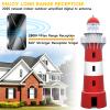 2025 Upgraded TV Antenna Indoor, 2800+ Miles Range Digital Antenna for Smart TV Indoor, HDTV Antenna for Local Channels with Amplifier, Outdoor Antenna Support 8K 4K 1080p All TVs -38FT Coax Cable view 3