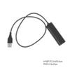 KONTONTY Female to Male Adapter for Headset Rj9 Converter Cable for Office Phone view 2